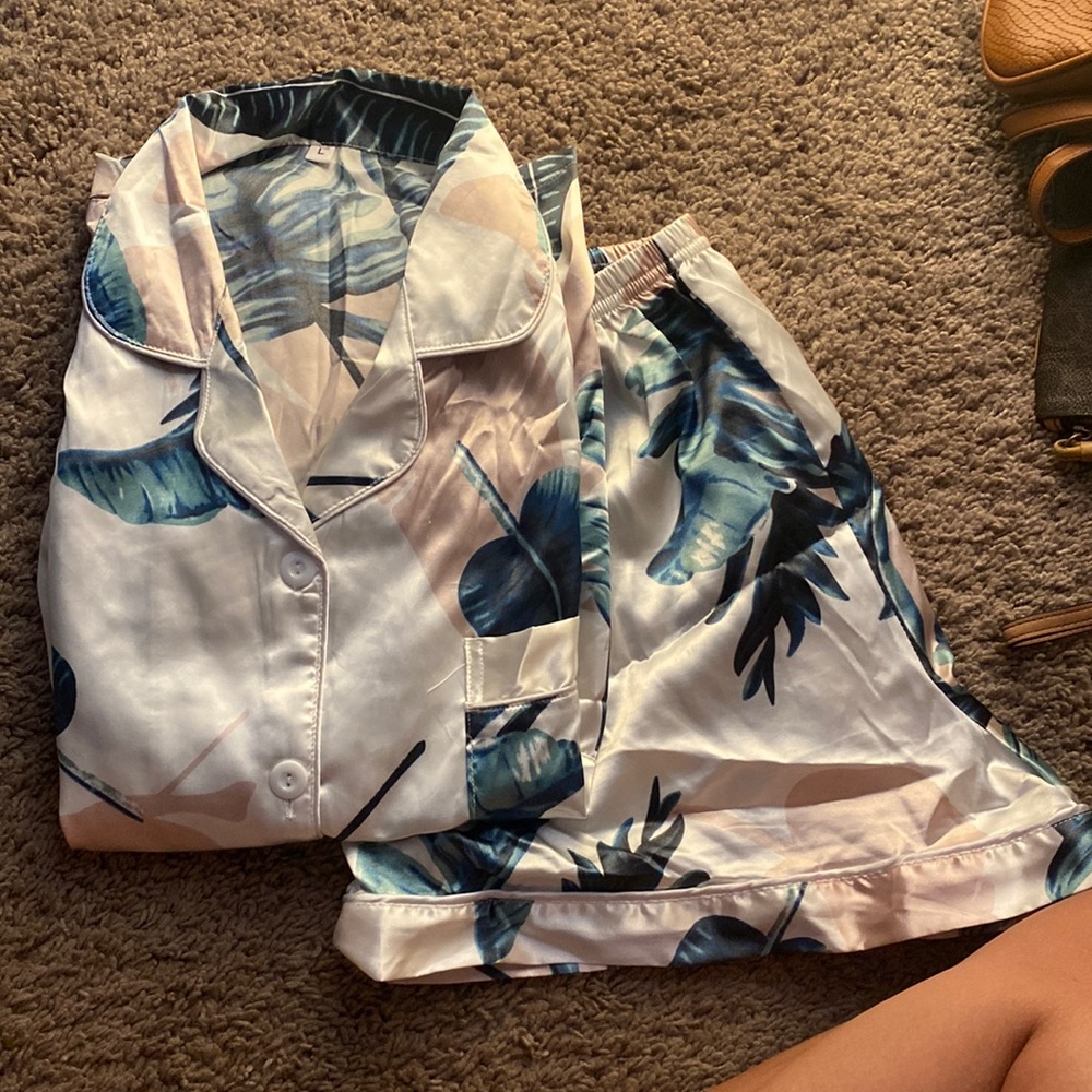 Silky Pajama shorts SET